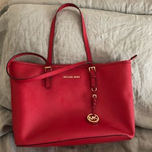 Michael Kors Red Purse